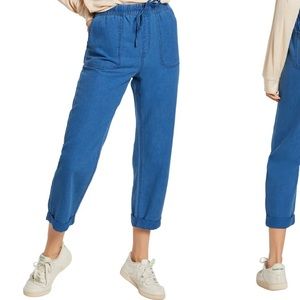 Volcom Cropped Tie Waist Pants